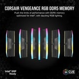 Corsair DIMM 32 GB DDR5-6200 (2x 16 GB) Kit Dual, Memoria Nero