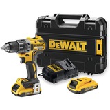 DEWALT DCD791D2-QW trapano Senza chiave 1,5 kg Nero, Giallo, Trapano avvitatore giallo/Nero, Trapano con impugnatura a pistola, Senza chiave, 1,3 cm, 4 cm, 1,3 cm, 1,5 mm