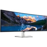 Dell UltraSharp U4924DW Monitor PC 124,5 cm (49") 5120 x 1440 Pixel 5K Ultra HD LCD Nero, Argento, Monitor LED argento/Nero, 124,5 cm (49"), 5120 x 1440 Pixel, 5K Ultra HD, LCD, 14 ms, Nero, Argento