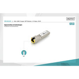 Digitus Modulo SFP Mini GBIC in rame, Ricetrasmettitore 