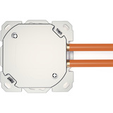 Digitus Presa dati CAT.6A, da incasso, schermata, 2x RJ-45 LSA, Scatola di giunzione bianco