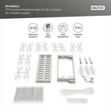 Digitus Scatola di distribuzione FTTH per esterni - 24 giunti LC/Duplex o 24 SC/Simplex, Scatola di giunzione 