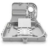 Digitus Scatola di distribuzione FTTH per esterni - 24 giunti LC/Duplex o 24 SC/Simplex, Scatola di giunzione 