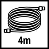 EINHELL 41.394.10 4 m 8 bar Rosso rosso, 8 bar, Rosso, 6,35 mm, 4 m, 6 mm, 200 g