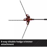 EINHELL Motore multifunzione professionale a batteria GP-HC 18/5020 Li T BL-Solo, 18Volt, Potatore rosso/Nero