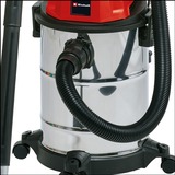 EINHELL TH-VC 1820 S 20 L Aspiratore a cilindro Secco e bagnato 1250 W Sacchetto per la polvere rosso/Argento, 1250 W, Aspiratore a cilindro, Secco e bagnato, Sacchetto per la polvere, 20 L, 80 dB