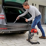 EINHELL TH-VC 1820 S 20 L Aspiratore a cilindro Secco e bagnato 1250 W Sacchetto per la polvere rosso/Argento, 1250 W, Aspiratore a cilindro, Secco e bagnato, Sacchetto per la polvere, 20 L, 80 dB