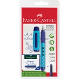 Faber-Castell Scribolino penna stilografica Blu 1 pz blu, Blu, Blu, Plastica, Acciaio all'iridio, Mancino, 1 pz