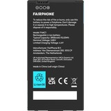 Fairphone F4BATT-1ZW-WW1 ricambio per cellulare Batteria Nero Batteria, Fairphone, Fairphone 4, Nero, 3950 mAh, 46,8 mm