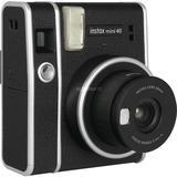 Fujifilm Instax Mini 40 62 x 46 mm Nero, Macchina fotografica istantanea Nero/Argento, 0,3 - 2,7 m, 6,5 s, 1/250 s, 0,5 s, Stilo AA, 330 g