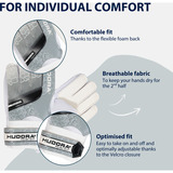 HUDORA 71629, Guanti grigio/Bianco
