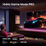 Hisense 43E77Q PRO, QLED TV Nero