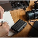 ICY BOX IB-CR504-C31 lettore di schede USB 3.2 Gen 2 (3.1 Gen 2) Type-C Nero Nero, CFexpress, SD, Nero, 10000 Mbit/s, Alluminio, Plastica, USB 3.2 Gen 2 (3.1 Gen 2) Type-C, 60 mm