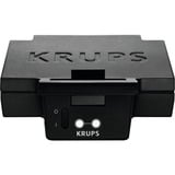 Krups FDK252 piastra per waffle 2 waffle 930 W Nero, Cialde Nero, 2 waffle, Rettangolare, Nero, 930 W, 248 mm, 265 mm