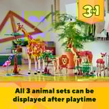 LEGO Animali del safari, Giochi di costruzione Set da costruzione, 9 anno/i, Plastica, 780 pz, 1 kg