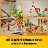 LEGO Animali del safari, Giochi di costruzione Set da costruzione, 9 anno/i, Plastica, 780 pz, 1 kg
