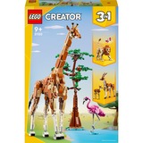 LEGO Creator Animali del safari, Giochi di costruzione Set da costruzione, 9 anno/i, Plastica, 780 pz, 1 kg