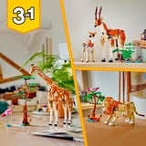 LEGO Creator Animali del safari, Giochi di costruzione Set da costruzione, 9 anno/i, Plastica, 780 pz, 1 kg