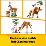 LEGO Creator Animali del safari, Giochi di costruzione Set da costruzione, 9 anno/i, Plastica, 780 pz, 1 kg