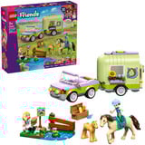 LEGO Friends cavallo e puledro con rimorchio per cavalli, Giochi di costruzione 