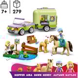 LEGO Friends cavallo e puledro con rimorchio per cavalli, Giochi di costruzione 