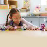 LEGO Gli amici gatti di Gabby di Gabby's Dollhouse fatti con mattoncini LEGO, Giochi di costruzione 