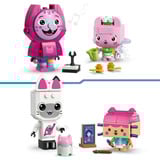 LEGO Gli amici gatti di Gabby di Gabby's Dollhouse fatti con mattoncini LEGO, Giochi di costruzione 