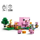 LEGO Minecraft La casa del maialino, Giochi di costruzione Set da costruzione, 7 anno/i, Plastica, 238 pz, 405 g