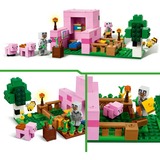 LEGO Minecraft La casa del maialino, Giochi di costruzione Set da costruzione, 7 anno/i, Plastica, 238 pz, 405 g