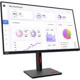 Lenovo ThinkVision T32p-30 Monitor PC 80 cm (31.5") 3840 x 2160 Pixel 4K Ultra HD LED Nero, Monitor LED Nero, 80 cm (31.5"), 3840 x 2160 Pixel, 4K Ultra HD, LED, 6 ms, Nero