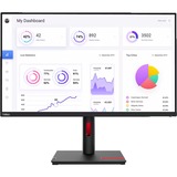 Lenovo ThinkVision T32p-30 Monitor PC 80 cm (31.5") 3840 x 2160 Pixel 4K Ultra HD LED Nero, Monitor LED Nero, 80 cm (31.5"), 3840 x 2160 Pixel, 4K Ultra HD, LED, 6 ms, Nero