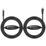Lindy 43098 cavo USB 10 m USB 3.2 Gen 1 (3.1 Gen 1) USB A USB B Nero Nero, 10 m, USB A, USB B, USB 3.2 Gen 1 (3.1 Gen 1), 5000 Mbit/s, Nero