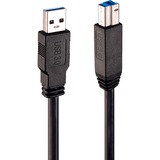 Lindy 43098 cavo USB 10 m USB 3.2 Gen 1 (3.1 Gen 1) USB A USB B Nero Nero, 10 m, USB A, USB B, USB 3.2 Gen 1 (3.1 Gen 1), 5000 Mbit/s, Nero