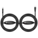 Lindy 43098 cavo USB USB 3.2 Gen 1 (3.1 Gen 1) 10 m USB A USB B Nero Nero, 10 m, USB A, USB B, USB 3.2 Gen 1 (3.1 Gen 1), 5 Gbit/s, Nero