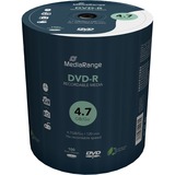 MediaRange MR442 DVD vergine 4,7 GB DVD-R 100 pz, Supporti vergini DVD 4,7 GB, DVD-R, 100 pezzo(i)
