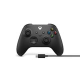 Microsoft Xbox Wireless Controller + USB-C-Kabel, Gamepad Nero