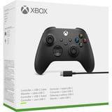 Microsoft Xbox Wireless Controller + USB-C-Kabel, Gamepad Nero