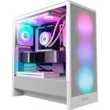 NZXT H5 Flow RGB ( 2024 ), Chassis Tower bianco