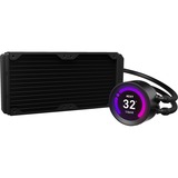 NZXT RL-KRZ53-01 sistema di raffreddamento per computer Processore Raffreddatore di liquidi tutto in uno 12 cm Nero, Raffreddamento ad acqua Nero, Raffreddatore di liquidi tutto in uno, 12 cm, 73,11 pdc/min, Nero