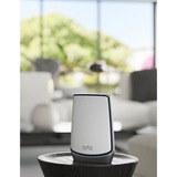 Netgear Orbi RBK853 AX6000 WiFi 6 Mesh System Banda tripla (2.4 GHz/5 GHz/5 GHz) Wi-Fi 6 (802.11ax) Grigio 4 Interno Grigio, Interno, Potenza, 525 m², Banda tripla (2.4 GHz/5 GHz/5 GHz), Wi-Fi 6 (802.11ax)