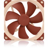 Noctua NF-A14 PWM Case per computer Ventilatore 14 cm Marrone Ventilatore, 14 cm, 300 Giri/min, 1500 Giri/min, 24,6 dB, 140,2 m³/h