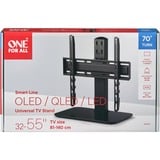 One for all Supporto da tavolo per Smart TV Nero