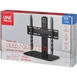 One for all Supporto da tavolo per Smart TV Nero