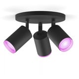 Philips Hue White & Color Ambiance Fugato spot triplo, Luce LED bianco