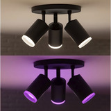 Philips Hue White & Color Ambiance Fugato spot triplo, Luce LED bianco