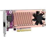 QNAP QM2 CARD scheda di interfaccia e adattatore Interno PCIe M.2, PCIe, A basso profilo, PCI 3.0, RJ-45, Argento