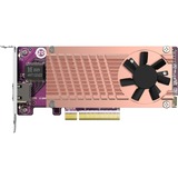 QNAP QM2 CARD scheda di interfaccia e adattatore Interno PCIe M.2, PCIe, A basso profilo, PCI 3.0, RJ-45, Argento