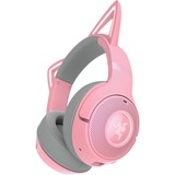 Razer Kraken Kitty V2 BT, Cuffia da gioco fucsia