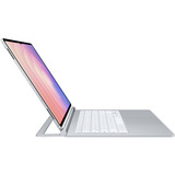 Samsung Tastiera Pro, Custodia protettiva argento, QWERTZ, Tedesco, Touchpad, Samsung, Galaxy Tab S11 Ultra, Argento