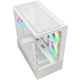 Sharkoon MK7 ARGB Ricondizionato, Chassis Tower bianco